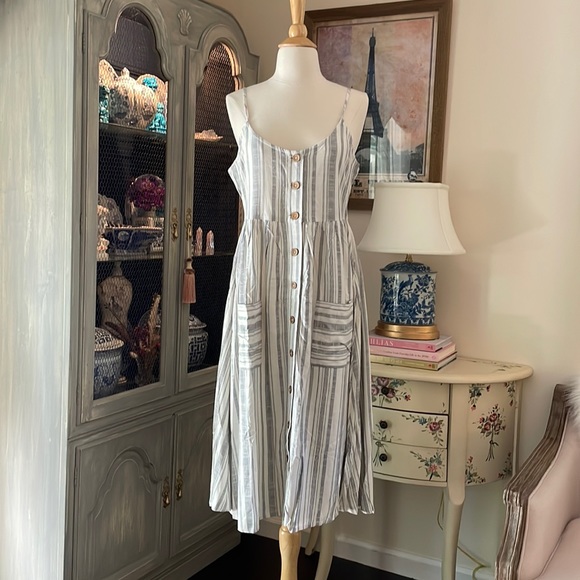 •Roxy• Glowing Wave Sleeveless Dress - Picture 3 of 8